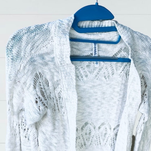 Aeropostal Knitted Lace Cardigan - S - Picture 8 of 13